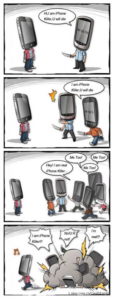 Cartoon: I Am An iPhone Killer! No, You Are Not