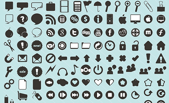 50 High Quality And Free To Use Minimalist Icon Sets 11