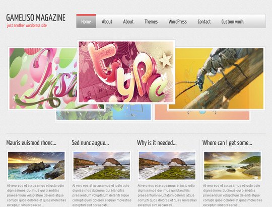 50 Fresh and Free WordPress 3 Series Compatible Themes 51 50 Fresh and Free WordPress 3 Series Compatible Themes 51