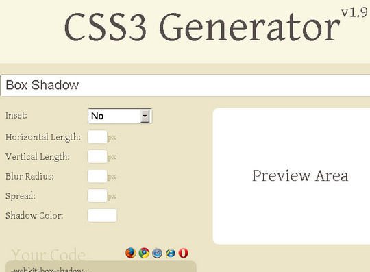 45+ Handy CSS3 Tools, Tutorials and Resources 3