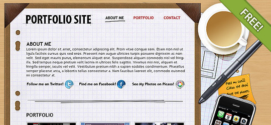 Best Of 2011: Stunning Collection Of High Quality Free PSD Files
