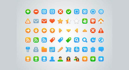 40 Fresh And High Quality Free Icon Sets In PSD Format 5