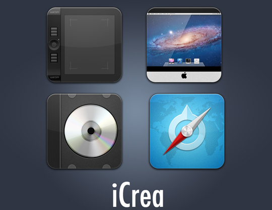 40 Fresh And High Quality Free Icon Sets In PSD Format 10
