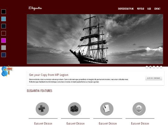 Less Is More: 40 Free, Minimal And Clean Wordpress Themes 4 Less Is More: 40 Free, Minimal And Clean Wordpress Themes 4