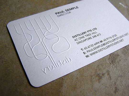 Cleverly Created White Business Cards For Your Inspiration 13