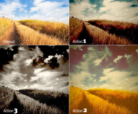 40 Time Saving Free Photoshop Actions For Vintage Effect 26