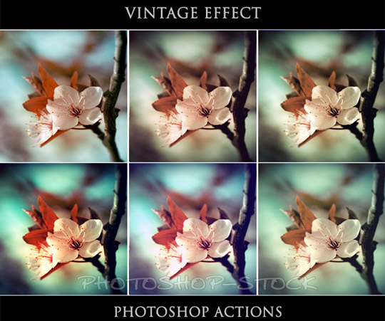 40 Time Saving Free Photoshop Actions For Vintage Effect 2