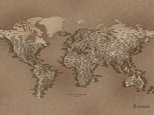 Showcase Of Creative Remakes Of The World Map 13