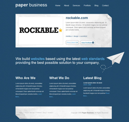 Ultimate Collection Of PSD To Html Conversion Tutorials 1