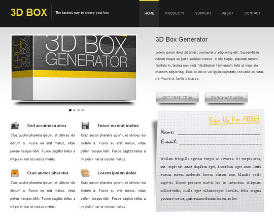 Ultimate Collection Of PSD To Html Conversion Tutorials 6