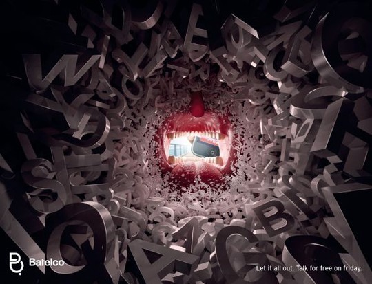 Creative Examples Of Typography In Print Advertisements 13