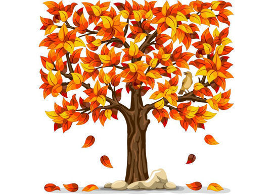 20 Beautiful Vector Trees And Leaves For Designers 2