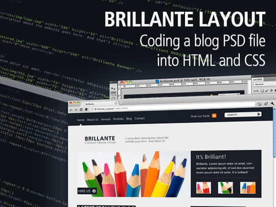 15 Easy-to-Follow Photoshop To HTML/CSS Tutorials