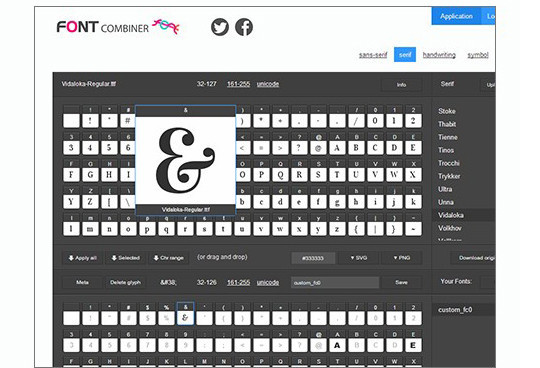 Free Custom Icon Font Generators for Designers 9