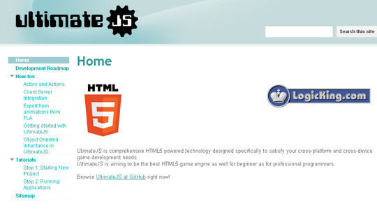 Collection of Javascript & HTML5 Game Engines Libraries 8