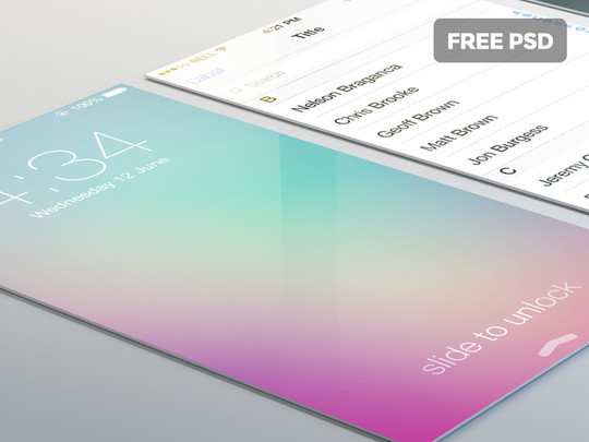 40 iPhone And Android Mockups Photoshop Files For Free Download 17