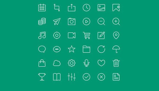 Collection Of Free High-Quality Line Icon Sets 12 Collection Of Free High-Quality Line Icon Sets 12