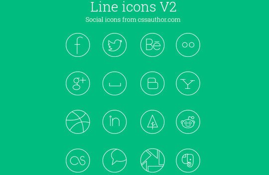 Collection Of Free High-Quality Line Icon Sets 13 Collection Of Free High-Quality Line Icon Sets 13