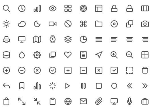 Collection Of Free High-Quality Line Icon Sets 14 Collection Of Free High-Quality Line Icon Sets 14