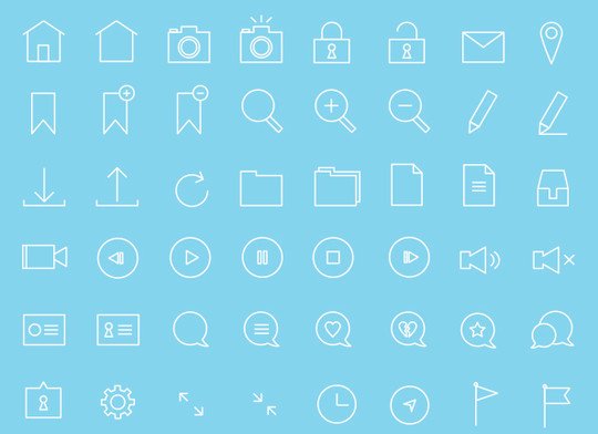 Collection Of Free High-Quality Line Icon Sets 15 Collection Of Free High-Quality Line Icon Sets 15