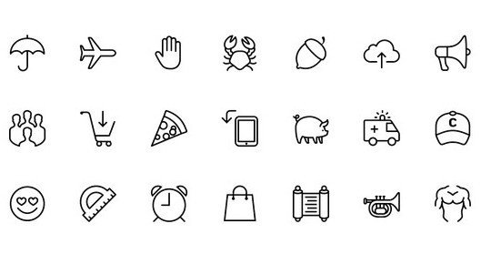 Collection Of Free High-Quality Line Icon Sets 21 Collection Of Free High-Quality Line Icon Sets 21