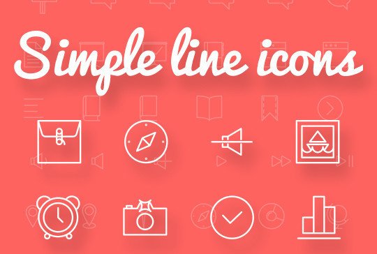 Collection Of Free High-Quality Line Icon Sets 2 Collection Of Free High-Quality Line Icon Sets 2