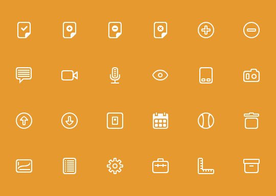 Collection Of Free High-Quality Line Icon Sets 36 Collection Of Free High-Quality Line Icon Sets 36