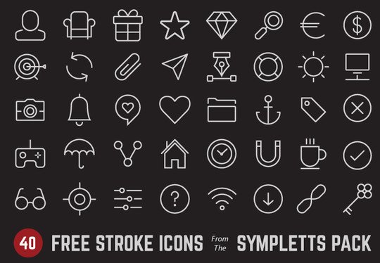 Collection Of Free High-Quality Line Icon Sets 8 Collection Of Free High-Quality Line Icon Sets 8