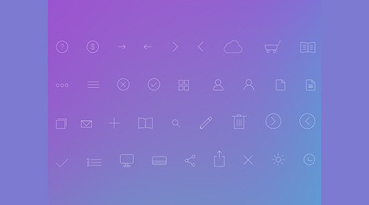 Collection Of Free High-Quality Line Icon Sets 11 Collection Of Free High-Quality Line Icon Sets 11