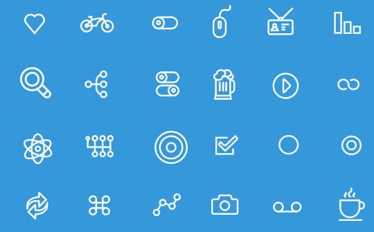 Collection Of Free High-Quality Line Icon Sets 6 Collection Of Free High-Quality Line Icon Sets 6