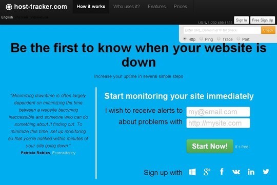 40 Free Web Services & Tools To Monitor Website Downtime 3