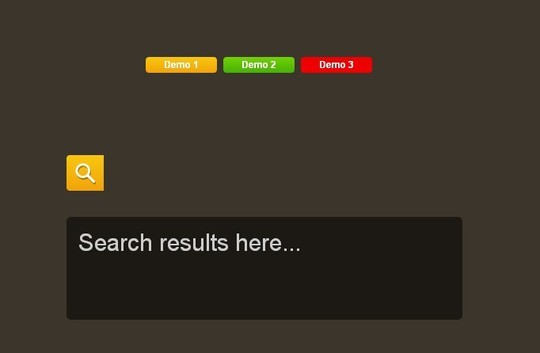 Free Collection Of HTML5, CSS3 & jQuery Search Forms 6