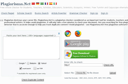 10 Free Plagiarism Detection Tools
