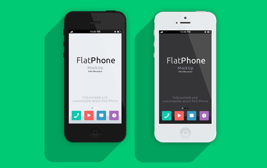 40 iPhone And Android Mockups Photoshop Files For Free Download 12