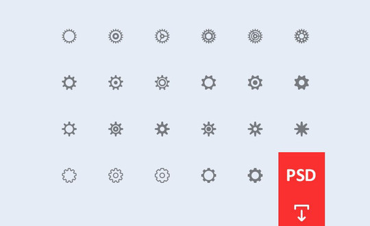 38 Beautiful Icons In PSD For Web Designers 24