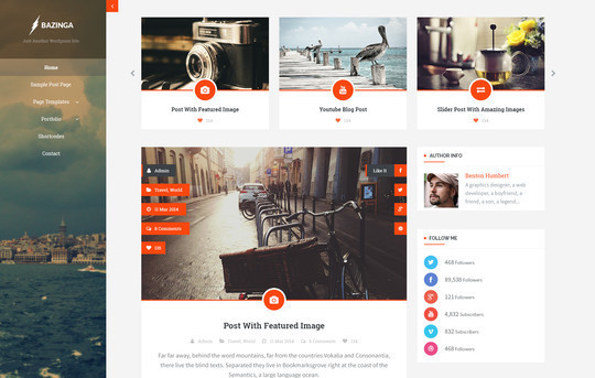 40 High Quality Yet Free Website Templates PSDs 15