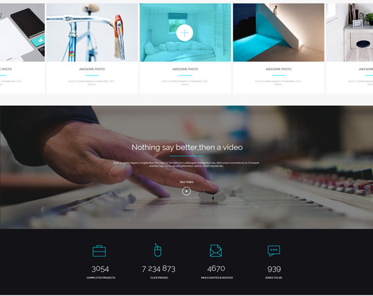 40 High Quality Yet Free Website Templates PSDs 2