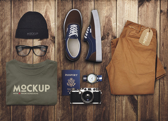 40 Free Corporate Identity & Stationery Mockup Templates 30