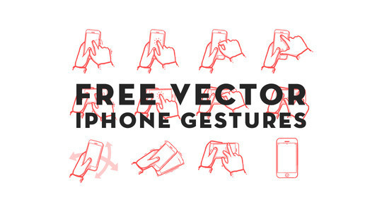 11 Free Mobile Gesture Icons Packs (PSD, AI, EPS) 11