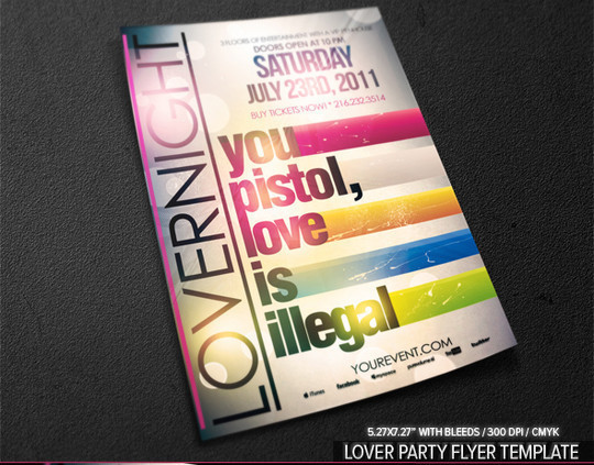 14 Best Print Ready PSD Flyer Templates For Free Download 77