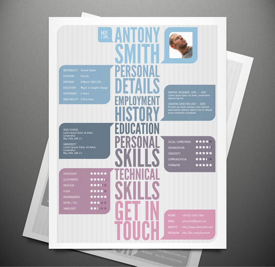 10 Creative Free Resume Templates To Download