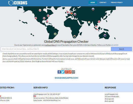 9 Sites To Check DNS Propagation 3