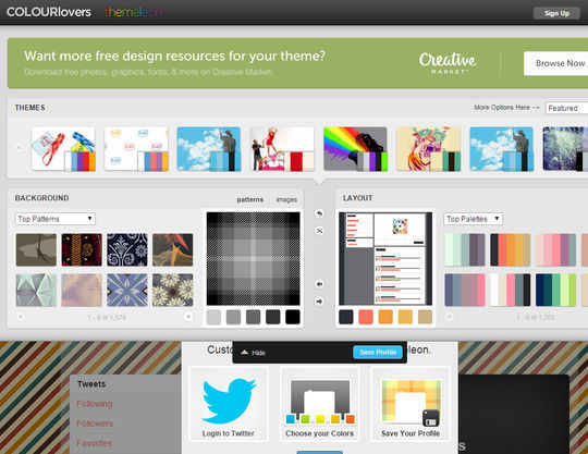 10 Free Online Tools To Spice Up Twitter Background