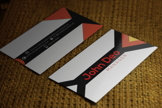 12 Corporate & Creative Business Card Mockups 11