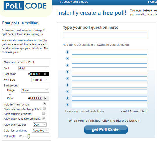 9 Free PHP Scripts For Creating Polls 6