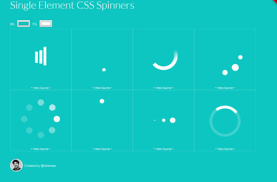 Download 8 Free Css Svg Loaders And Spinners