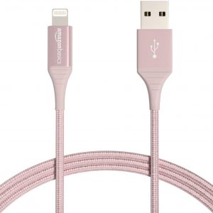 Nylon USB-A to Lightning Cable Cord for iPhone
