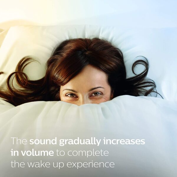 Philips Wake-Up Light Therapy Alarm Clock with Sunrise Simulation - Image 4