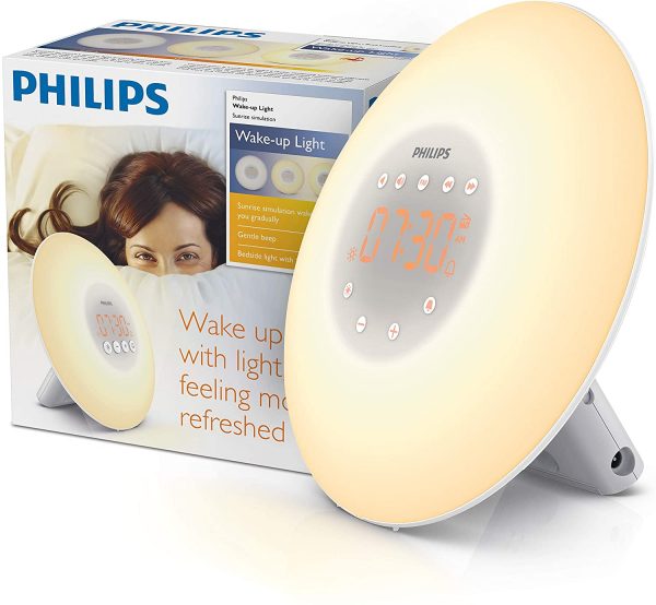 Philips Wake-Up Light Therapy Alarm Clock with Sunrise Simulation 1