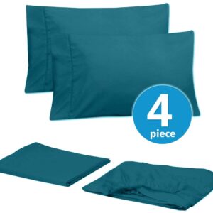 Sweet Home 6 Piece Bed Sheets Fine Microfiber Deep Pocket